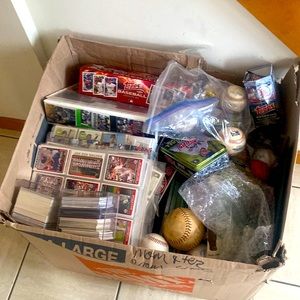 Sports memorabilia, prices negotiable